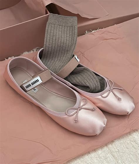 fake miu miu ballet flats|farfetch ballet flats.